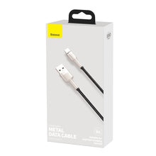 Заредете изображение във визуализатора на галерията – Baseus Cable Cafule Metal - USB to Type C - 66W 1 metre (CAKF000101) black
