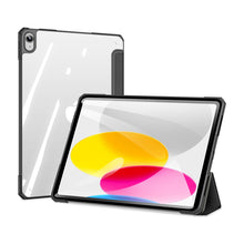 Заредете изображение във визуализатора на галерията – Dux Ducis Copa case for iPad 10.9'' 2022 (10 gen.) smart cover stand black
