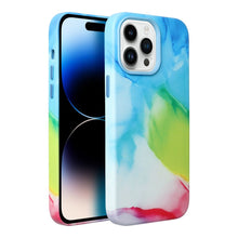 Заредете изображение във визуализатора на галерията – Leather Mag Cover for IPHONE 12 PRO MAX color splash
