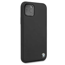 Заредете изображение във визуализатора на галерията – Etui hardcase BMW BMHCN58SILBK iPhone 11 Pro czarny/black Silicone
