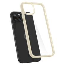Заредете изображение във визуализатора на галерията – Spigen Crystal Hybrid case for iPhone 15 Plus - beige
