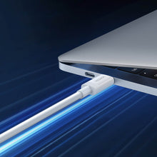 Заредете изображение във визуализатора на галерията – Ugreen cable USB4 40Gb/s USB-C - USB-C PD 100W 0.8m white (US506)
