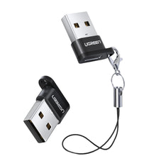 Заредете изображение във визуализатора на галерията – USB C (female) - USB (male) adapter Ugreen US280 - black
