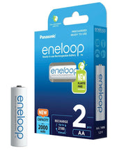 Заредете изображение във визуализатора на галерията – Rechargeable Batteries Panasonic Eneloop HR6/AA 2000mAh - 2pcs blister pack
