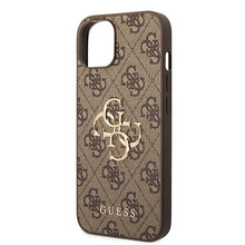 Заредете изображение във визуализатора на галерията – Original Case GUESS 4G Big Metal Logo GUHCP15M4GMGBR for Iphone 15 Plus brown
