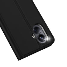 Заредете изображение във визуализатора на галерията – Dux Ducis Skin Pro Case for Realme 10 Pro Flip Card Wallet Stand Black
