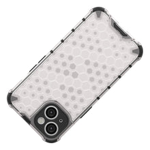 Заредете изображение във визуализатора на галерията – Honeycomb case for iPhone 14 Plus armored hybrid cover transparent
