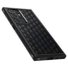 Заредете изображение във визуализатора на галерията – Spigen Cryo Armor case for Samsung Galaxy S24 Ultra - black and blue
