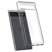 Заредете изображение във визуализатора на галерията – Spigen Ultra Hybrid case for Google Pixel 6A transparent
