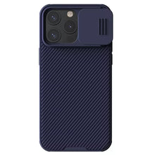 Заредете изображение във визуализатора на галерията – Nillkin CamShield Pro PC+TPU Case for Iphone 15 Pro purple
