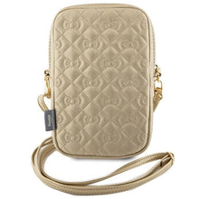 Заредете изображение във визуализатора на галерията – Hello Kitty Quilted Bows Strap bag - gold
