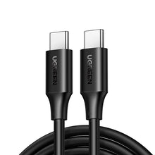 Заредете изображение във визуализатора на галерията – Ugreen US562 USB-C to USB-C PD Fast Charging Cable 1.5m Black
