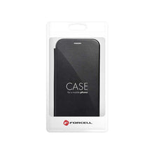 Заредете изображение във визуализатора на галерията – Калъф тип книга forcell elegance - iphone 14 pro ( 6.1 ) black - TopMag
