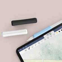 Заредете изображение във визуализатора на галерията – Stoyobe Silicone Holder Silicone Holder for Apple Pencil 1 / Apple Pencil 2 / Huawei M-Pencil Dark Blue
