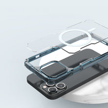 Заредете изображение във визуализатора на галерията – Nillkin Nature Pro MagSafe Case for iPhone 15 Pro Max - blue

