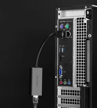 Заредете изображение във визуализатора на галерията – Ugreen external network adapter RJ45 - USB 2.0 100 Mbps Ethernet black (CR110 20254)
