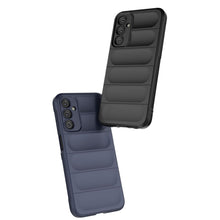 Заредете изображение във визуализатора на галерията – Magic Shield Case for Samsung Galaxy A24 4G flexible armored cover blue
