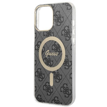 Заредете изображение във визуализатора на галерията – Original Case GUESS hardcase 4G MagSafe GUHMP13XH4STK for Iphone 13 Pro Max black
