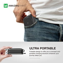Заредете изображение във визуализатора на галерията – Amazing Thing Induction charger Magsafe Explorer Pro Mag 3 in 1 EP3IN1SET - 15W with Type C to Type C cable black
