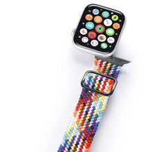 Заредете изображение във визуализатора на галерията – Dux Ducis Strap Watch 7 Band 7/6/5/4/3/2 / SE (41/40 / 38mm) Wristband Bracelet Bracelet Rainbow (Mixture Version)
