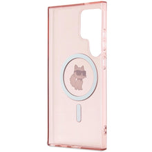 Заредете изображение във визуализатора на галерията – Karl Lagerfeld IML Choupette MagSafe case for Samsung Galaxy S24 Ultra - pink
