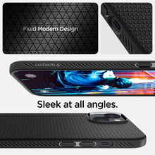 Заредете изображение във визуализатора на галерията – Spigen liquid air гръб за iphone 14 plus matte black - TopMag
