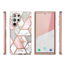 Заредете изображение във визуализатора на галерията – Supcase COSMO GALAXY S23 ULTRA MARBLE PINK
