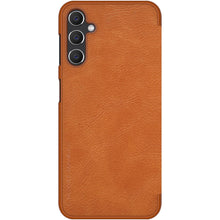 Заредете изображение във визуализатора на галерията – Nillkin Qin Leather case leather case with flap wallet brown
