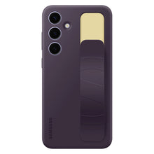 Заредете изображение във визуализатора на галерията – Samsung Standing Grip Case EF-GS926CEEGWW with holder / stand for Samsung Galaxy S24+ - dark purple

