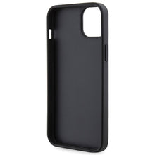 Заредете изображение във визуализатора на галерията – Original Case GUESS Rhinestone Triangle hardcase GUHCP14MHDGTPK for Iphone 14 Plus black
