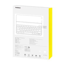 Заредете изображение във визуализатора на галерията – Baseus Brilliance Series keyboard case for iPad 10.2'' (2019/2020/2021) + USB-C cable - black
