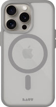 Заредете изображение във визуализатора на галерията – LAUT Huex Protect case with MagSafe for iPhone 15 Pro - gray
