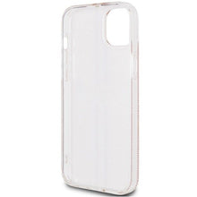 Заредете изображение във визуализатора на галерията – Original faceplate case GUESS GUHCP15MH4PSEGP for iPhone 15 Plus (4G Gold  Stripe / pink)
