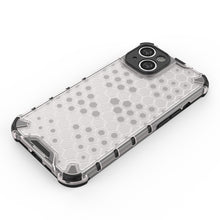Заредете изображение във визуализатора на галерията – Honeycomb case for iPhone 14 armored hybrid cover transparent
