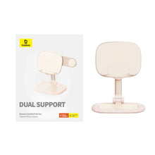 Заредете изображение във визуализатора на галерията – Baseus Seashell Series adjustable tablet/phone stand - pink
