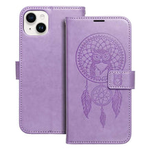 Заредете изображение във визуализатора на галерията – Forcell mezzo book case for iphone 14 plus ( 6.7 ) dreamcatcher purple - TopMag
