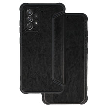 Заредете изображение във визуализатора на галерията – Razor Leather Book Case for Samsung Galaxy A35 black
