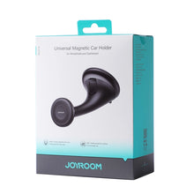 Заредете изображение във визуализатора на галерията – Joyroom car magnetic phone holder for cockpit/dashboard/window black (JR-ZS356)
