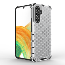 Заредете изображение във визуализатора на галерията – Honeycomb case for Samsung Galaxy A54 5G armored hybrid case black
