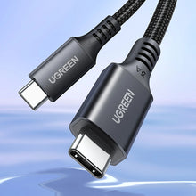 Заредете изображение във визуализатора на галерията – Ugreen US555 100W USB-C / USB-C PD cable 3 m - gray
