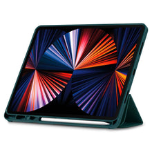Заредете изображение във визуализатора на галерията – Spigen URBAN FIT IPAD PRO 12.9 2021 / 2022 MIDNIGHT GREEN
