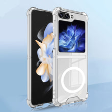 Заредете изображение във визуализатора на галерията – Acrylic Magsafe Case for Samsung Galaxy Z Flip 5 transparent
