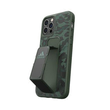 Заредете изображение във визуализатора на галерията – Adidas SP Grip Case Leopard iPhone 12/ 12 Pro green/zielony 43720
