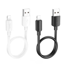 Заредете изображение във визуализатора на галерията – HOCO cable USB to Iphone Lightning 8-pin Hyper 2,4A 12W X96 25cm black
