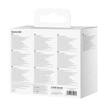 Заредете изображение във визуализатора на галерията – Baseus GaN5 Pro fast charger 2xUSB-C + USB 140W EU white (CCGP100202)

