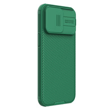 Заредете изображение във визуализатора на галерията – Nillkin CamShield Pro Magnetic Case for iPhone 15 Pro Max with Camera Cover - Green
