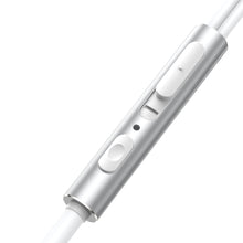 Заредете изображение във визуализатора на галерията – Joyroom Wired Series JR-EW06 wired headphones, metal - silver and white
