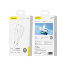 Заредете изображение във визуализатора на галерията – Foneng Wall charger EU39 - Type C - PD 20W 3A white
