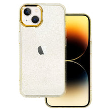Заредете изображение във визуализатора на галерията – Tel Protect Gold Glitter Case for Iphone 13 gold
