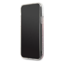 Заредете изображение във визуализатора на галерията – Karl Lagerfeld KLHCN58TRKSRG iPhone 11 Pro różowo-złoty/rose gold Glitter Signature
